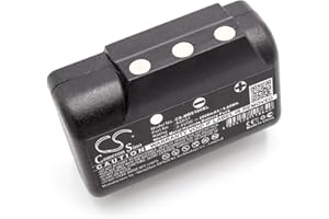 vhbw batteria compatibile con IMET I060-AS037, BE5000 Radiocomando Industriale, Telecomando (2000mAh, 2,4V, NiMH) - Nero
