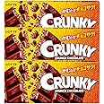 Lotte Japanese Crunky Crunch Chocolate Bar Snacks - Crunky Chocolate Bar 45g (Pack of 3)