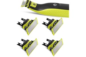 POWAKKA Cuchillas T-Blade de repuesto compatible con OneBlade de acero inoxidable x4