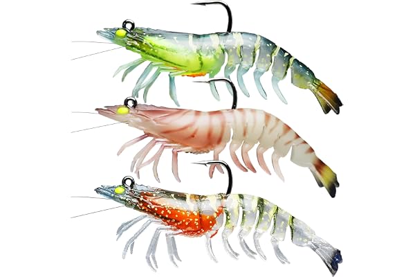 TRUSCEND Leurre Souple Easy Catch Shadtale avec Hameçon de BKK, Vibrante et Action de Jigging pour Plus de Touche, Leurre de Pêche Souple en TPE Durable pour Truite, Bar, Brochet, Conserver Séparément