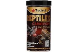 Tropical Reptiles Carnivore Soft 250ml / 65g - Nourriture pour Reptiles Carnivores et omnivores