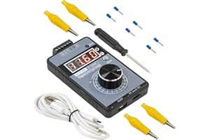 AUVEACH Générateur de Signal de Tension Courant 10V 0-20mA Amélioré Batterie Rechargeable Intégré pour Débogage PLC Réglage Vitesse Servomoteurs Variateur Lumière