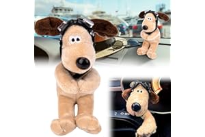 JADYON Cane Decorazione Auto, Accessori Auto Interno, Gadget Auto, Decorazioni Macchina, Dog Plush Toy Decorazioni Auto Bambola Cane Ornamento Cruscotto Auto, Accessori Interni Auto Ornamento Per Auto Natale