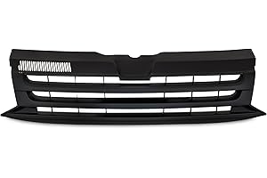 JOM CAR PARTS & CAR HIFI GMBH JOM 7H20853653JOE JOM calandre de radiateur sans sigle compatible avec VW T5 Facelift, 2009-2015 - Qualité allemande