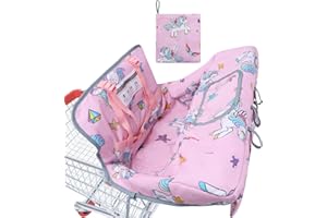 YOOXARMOR Housse de Caddie pour Bébé,Housse Chaise Haute Bébé,Lavable en Machine,Sécurité et Confort,Portabilité