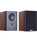 Mission LX-1 MkII Bookshelf or Standmount Speakers in Walnut Pearl