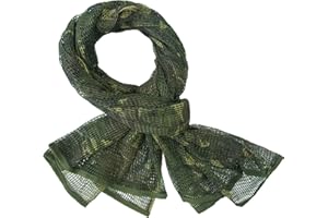 ‎TONGCAMO Tongcamo Netzschal Camo Schal für Sport Wargame Freizeit und andere Outdoor Aktivitäten Tarnnetz Schal Tarnschal Tarnung