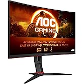 AOC C27G4ZXE Monitor Gaming 27 Pulgadas FHD Curvo, 280Hz, Fast VA, 1 ms GtG, Adaptive Sync., HDR10, FreeSync Premium (1920x10