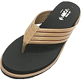 Bawaa Women's Beige Slipper - 6