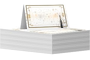 GIFTZIE 120 Pack Name Place Cards for Table - Gold Champagne - Table Name Cards for Weddings, Engagement Party, Christmas Place Cards, Birthday Parties, 80mm x 80mm Wedding Table Plan Placecards Card