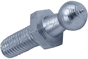 INSUPPA AUTO SPARE PARTS INSUPPA Ball Stud Pin Joint 10mm M8 Thread For Gas Strut Ends 38mm Length Multi Fit