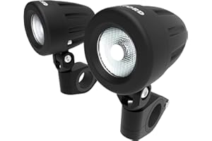 Oxford Auxiliary Lights for Adventure Motorcycles COB LED. Additional Motorbike Headlights. 2300 Lumens.
