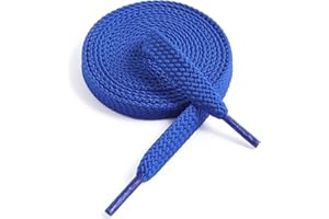 VSUDO Cordones de Zapatos Planos, Ancho 9 mm, Doble Espesor Tejidos Cordones para Zapatillas Deportivas