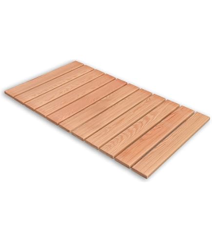 PEDANA DOCCIA 50x80 cm IN POLIPROPILENE BIANCA PER PIATTO 70x90 cm