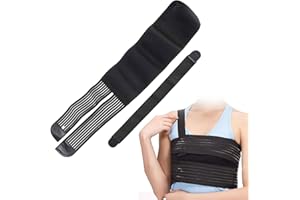 ZXNJA Ceinture élastique pour les côtes, pour les côtes cassées, fissurées, déchirées et postopératoires