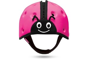 SafeheadBABY: Primé de Casque de sécurité pour bébé, Casque de Marche et de Rampe pour bébé, Protection de la tête des Tout-Petits, Extensible et réglable, Ultra-léger, testé et certifié