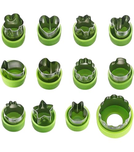 26 stuks uitsteekvormpjes, voor brood, toast, groente, sandwich, koekjes, roestvrij staal, antislip greep, diervorm, groentesnijder, bento accessoires voor kinderen met 10 cartoon-tandenstokers
