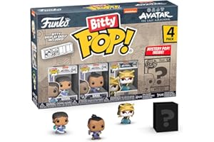 Funko Bitty POP! Avatar: the Last Airbenderand A Surprise Mystery Mini figurka - 0,9 cala (2,2 cm) do kolekcjonowania - w zestawie półka do układania w stosy - pomysł na prezent