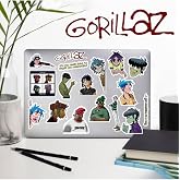 Ms Major Selection Gorillaz Macbook Notebook Tablet Telefon Ajanda Laptop Defter Sticker Seti
