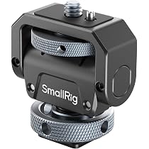 Supporto per Monor Fotocamera DSLR SmallRig Regolabile e Girevole con Attacco Stile ARRI 2903C