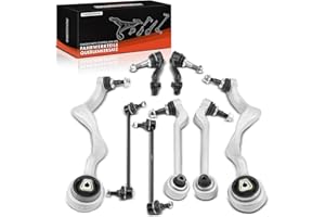 Frankberg 4 bras de suspension, 2 têtes de biellette, 2 barres de couplage avant compatibles E81 E87 E88 2004-2013 Série 3 E90 E93 2004-2013 X1 E84 2009-2015