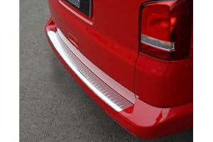 ALVM PARTS & ACCESSORIES Chrome Bumper protecteur de seuil de garniture Housse de protection pour T5 Transporter 03–15