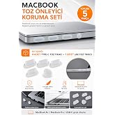 McStorey USB-C ve 3.5 mm Jack Toz Tıkacı Seti &ndash; Telefon Tablet Laptop Port Koruyucu, 4&times; Type-C + 1&times; Kulaklık, Toz Su Oksit &Ouml;n