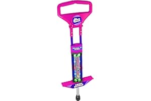 OZBOZZ SV13788 Light UP POGO Stick GO, Pink/Purple, Large