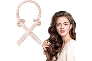 DORZU Lockenwickler Locken Ohne Hitze,Lockenwickler über Nacht DIY Haare Locken Ohne Hitze Frisurenset,Geschenk für Mädchen und Frauen(Pink)