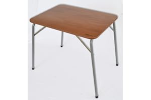 CASTELMERLINO 31 Tavolo Pieghevole Piano Compensato Marino Okumè cm 80 x 60