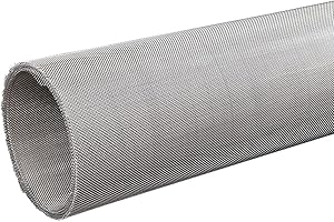 SHOUCAN 304 Edelstahl-Drahtgewebe 60/80/100 Mesh, 500 mm × 1 M Geeignet Für Lüftungsgitter, Fenstergitter Und Feines Gitter,80 Mesh