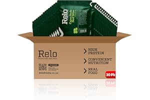 Relo Cajun Beef Stew | 350g Ready-to-Eat Survival Food Pouches | Camping Food Pouches with High-Protein High-Fibre, Low-Fat, Low-Sugar, Low-Cal, Low-Carb, Keto-Friendly (30 Pack)