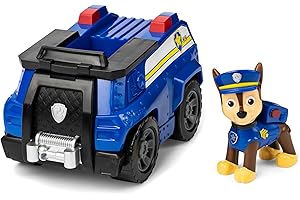 Paw Patrol, Macchina della Polizia di Chase 2024, Veicolo e Personaggio Chase, Giochi Bambini, 3+ anni