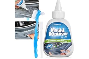 GLOWPOINT Mould Remover Gel, Large Capacity 230ML Black Mould & Mildew Remover, Deep Cleaner for Washing Machine, Bathroom, Kitchen Sink, Tile & Grout
