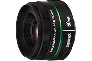 smc PENTAX-DA 50mmF1.8 Téléobjectif moyen Longueur Focale 76,5 mm (équivalent au Format 35 mm) Focale à Grande Ouverture et Diaphragme Circulaire Bokeh Magnifique Convient pour les Portraits