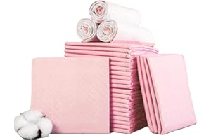 YITAHOME 25 Tappetini Igienici per Cani a 6 Strati, 90 x 60cm, Super Assorbenti e Antigoccia, Tappetini per un Addestramento Veloce e Facile, Tappetini per Cuccioli per Gatti, Cincillà, Conigli