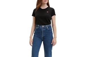 Levi's Damen The Perfect Tee T-Shirt, Large Batwing