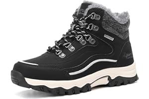 Ripord Damen Winterschuhe Winterstiefel Warm Trekking Wanderschuhe Schneestiefel