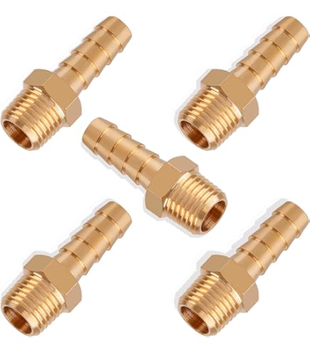 Plastic PP 1/8 3.2mm Female Luer Lock To Barb Connector