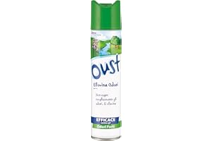 Oust Elimina Odori, Assorbiodori Spray, Efficace Contro gli Odori Forti, 1 Confezione da 300 ml