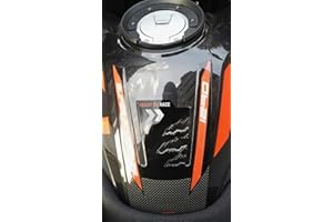 labelbike - Autocollant de Protection de réservoir Moto en résine Gel 3D Compatible avec KTM 1290 Super Adventure S-T-R 2015 – 2020 - Noir