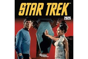 RIZZOLI Star Trek Calendrier mural 2025 : série originale
