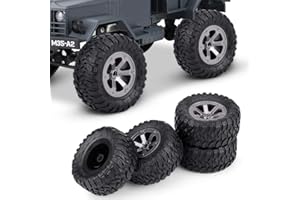 DEWIN 1:10 Crawler Reifen: Gummireifen für RC-Fahrzeuge & Militär-Aktivitäten (4Pcs / Set)