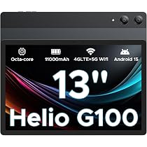 Tablet Hülle Für DOOGEE Tab E3 Pro 13 Zoll - PU Leder Mit Handschlaufe & Klappständer