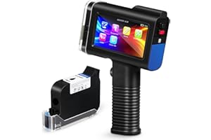 BENTSAI BT-HH6105B2 Stampante Palmare Portatile Macchina di codifica portatile per etichetta con codice a barre Logo Numero di serie Data di produzione (B2 Handheld Printer)