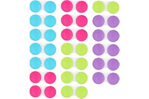 Jinlaili Contact Lens Case Set, Colourful Contact Lens Case, Contact Lens Container, Glasses Case, Portable, Travel Contact Lens Case Set for Home and Travel, 6 Colours