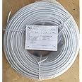 Silicone Fiber Glass Heat Proof Wire (6 mm x 1 Core, White)
