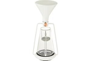 Goat Story chèvre étage Gina Basic Maker, Brew Café avec Verser Plus, Chaud et Froid, Blanc, 15 x 17 x 35 cm