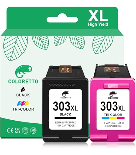 123consommables - 303 - Cartouches D'encre Compatible Avec Hp 303 Pour Hp Envy Photo 6220 6230 6232 à Prix