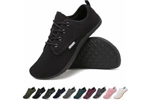 Geweo Damen Herren Barfußschuhe rutschfest Casual Minimalistisch Barfusslaufschuhe Atmungsaktiv Leicht Outdoor Sneaker
